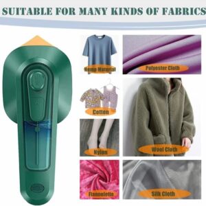 Portable Mini Steam Iron & Garment Steamer: Professional Handheld Micro-Ironing Machine for Dry & Wet Use, Rotatable Handle for Home and Travel
